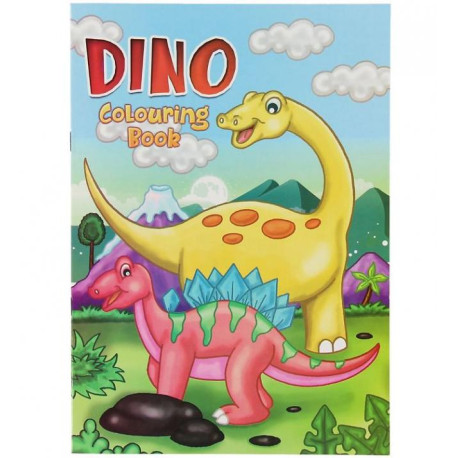 Junior dinosaur malebog - A4