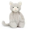 Grå kat - Mellem Bashful bamse 31 cm
