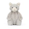 Grå kat - Mellem Bashful bamse 31 cm