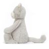 Grå kat - Mellem Bashful bamse 31 cm