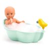 Dukkebadekar med badeand bruser (30-34 cm)