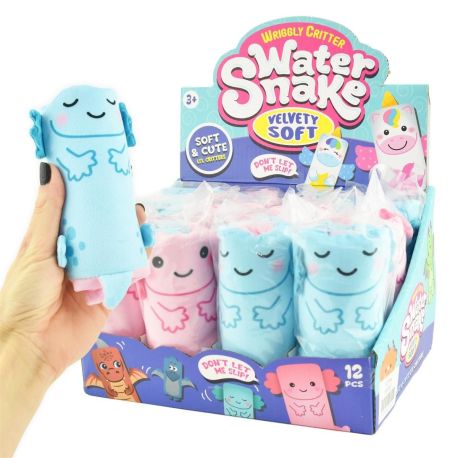 Axolot Velvet Water Snake - Vendbar (14 cm)
