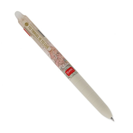 Travel - 3-i-1 Gel Pen med blæk der kan viskes ud