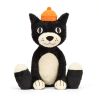 Jellycat Logo kat - Stor bamse 48 cm