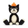 Jellycat Logo kat - Mellem bamse 32 cm