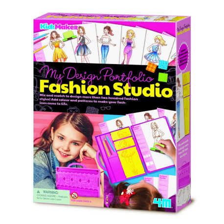 Design & farvelæg tøj - Fashion Studio (5-10)