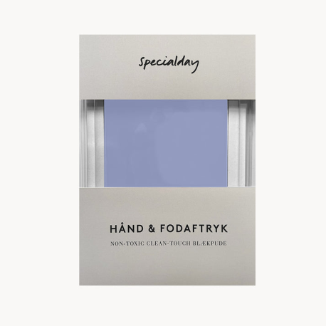 Hånd & Fodaftryk - Blå Clean-Touch Blækpude