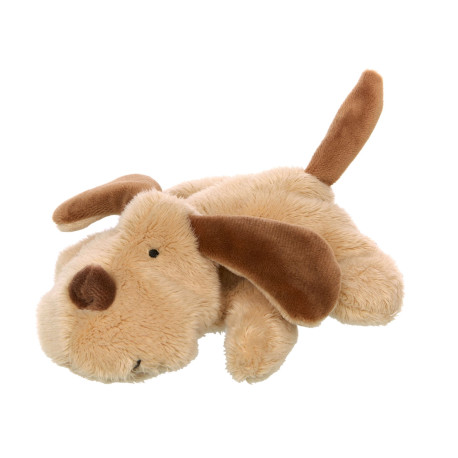 Hund - Lille beanbag bamse (14 cm)