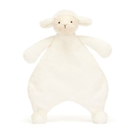 Bashful lam - Flad hyggeklud 27 cm