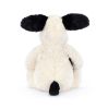 Jellycat Bashful Bamse - Sort og hvid hvalp - Mellem
