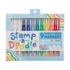 Stamp-A-Dodle - Trylletuscher med dobbelt-tip & stempler