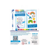 Stamp-A-Square - 12 stk. Stempel & pen med tynd tip