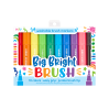Big Bright Brush - 10 stk. tykke tuscher med pensel-tip - Ooly