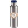 Marineblå drikkeflaske i stål (750 ml)
