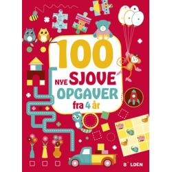 100 nye sjove opgaver - Aktivitetsbog (4-5 år)