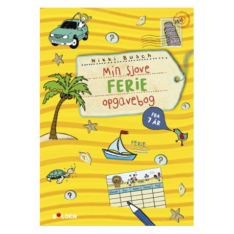 Min sjove ferie opgavebog (7-8 år)