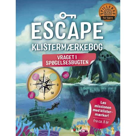 Vraget i Spøgelsesbugten - Opgavebog med klistermærker (8-12 år)