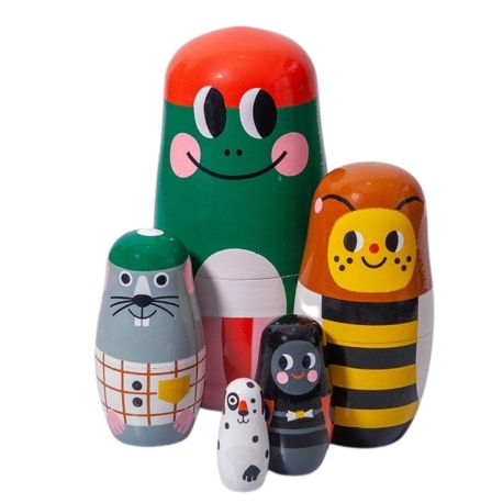 Paddy + Pals babushka dukker - By Ilse Weisfelt - Petit Monkey