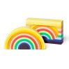 Stor regnbue - Stable & samle legetøj - 10 dele