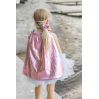 Metallic Pink & lyseblå tyl nederdel, kappe & maske - Udklædning (4-6 år)