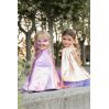 Metallic Pink & lyseblå tyl nederdel, kappe & maske - Udklædning (4-6 år)