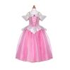 Deluxe Tornerose kjole - Udklædning (5-6 år)