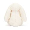 Hvid kanin med hjerte - Original Bashful bamse