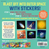 Space med selvlysende klistermærker - Paint By Stickers (5-8 år)