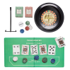 Casinosæt med roulette - Klassisk spil