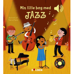 Min lille bog med JAZZ - Papbog med musik