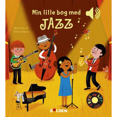 Min lille bog med JAZZ - Papbog med musik