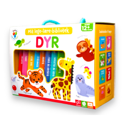 Dyr - Mit lege-lære-bibliotek med 8 bøger