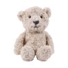 Beige bamse - Hjertelydsbamse med timer