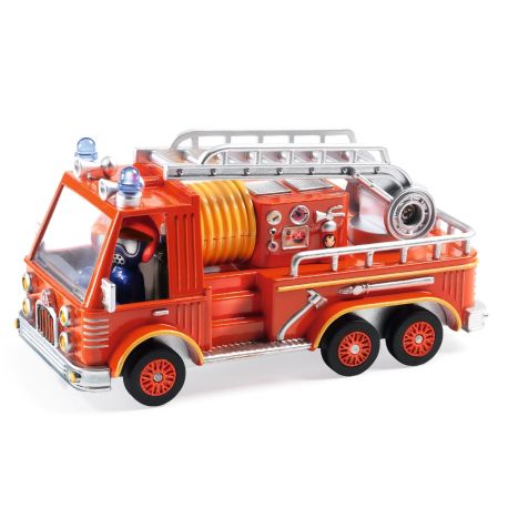 Captain Fire brandbi l- Crazy Motors Bil (3-9 år)