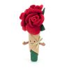 Rose buket - Amuseable bamse 30 cm