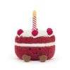 Kirsebær kage - Amuseable bamse 13 cm
