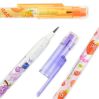 1 stk. skub-frem blyant med frugtduft - Assorteret