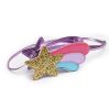 Stjerneskud taske med glimmer