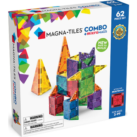 MicroMAGS - Byggemagneter 62 stk.