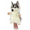 Husky hund hånddukke