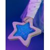 Blå stjerne - Selvlysende sensorisk legetøj (fra 6 mdr.)