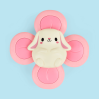 Kanin - Sensory Spinner med sugekop