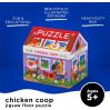 Hønsehus - Puslespil 50 brikker