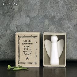 For a Special Friend - Æske med porcelæn engel