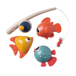 Fiskestang med 3 fisk - BIO badelegetøj