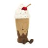 Chokolade Milkshake - Amuseables bamse 27 cm