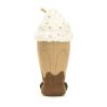 Chokolade Milkshake - Amuseables bamse 27 cm