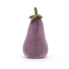 Aubergine - Stor bamse 40 cm