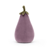 Aubergine - Stor bamse 40 cm