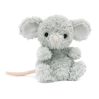 Silver mus - Yummy bamse 15 cm
